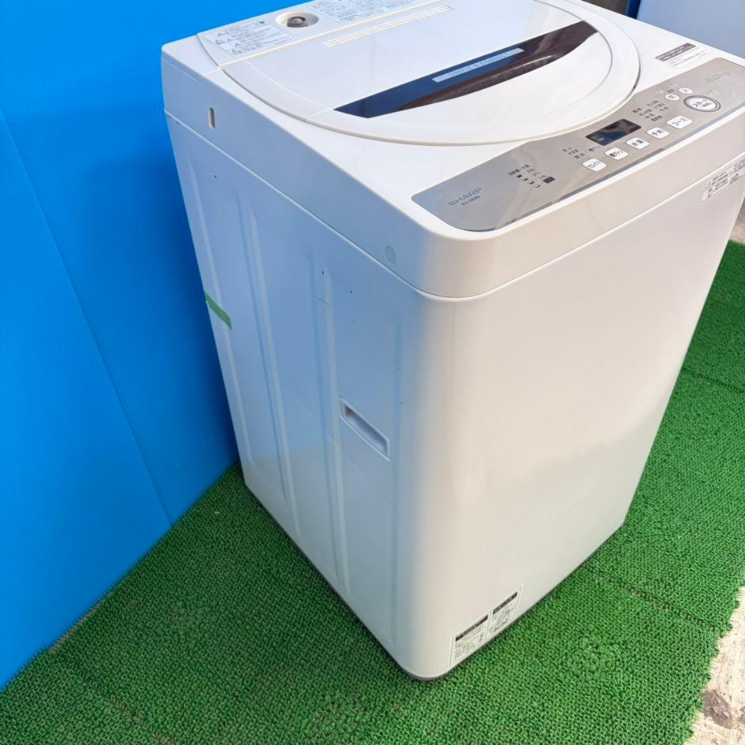 746 SHARP 穴無し槽 洗濯機 6キロ 関東配送設置無料 一人暮らし用