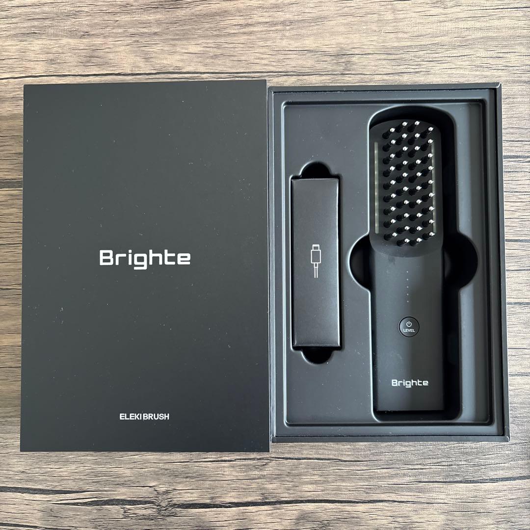Brighte ELEXIBRUSH 美顔器 ブラック - メルカリ