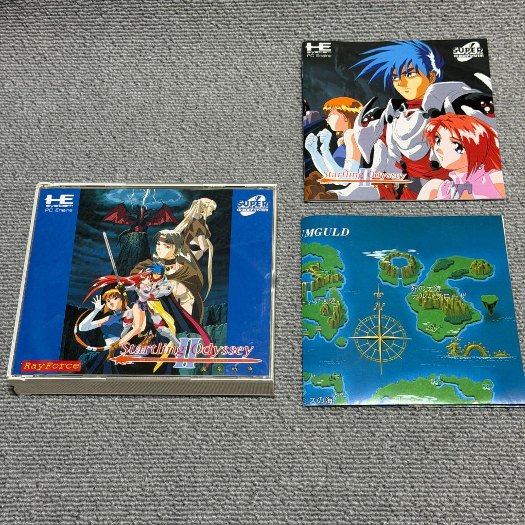 起動確認済】PCエンジンCD－ROM² スタートリングオデッセイ2