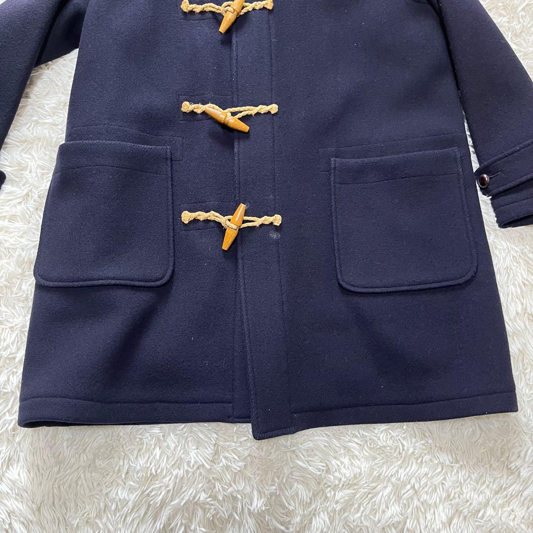 良品】ポロバイラルフローレン ダッフルコート フード付き ネイビー