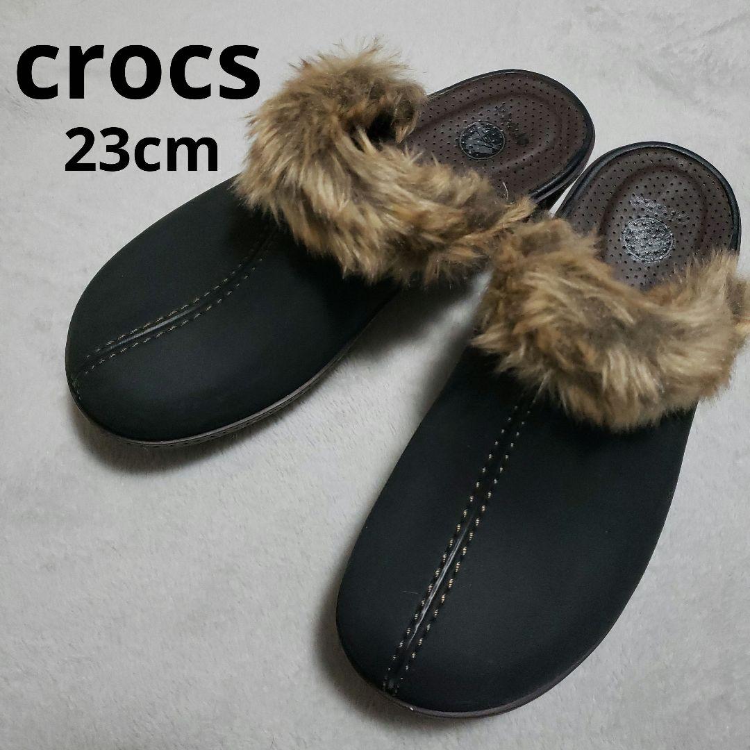 クロックス コブラー サボサンダル ファー付き 廃盤 美品 - メルカリ