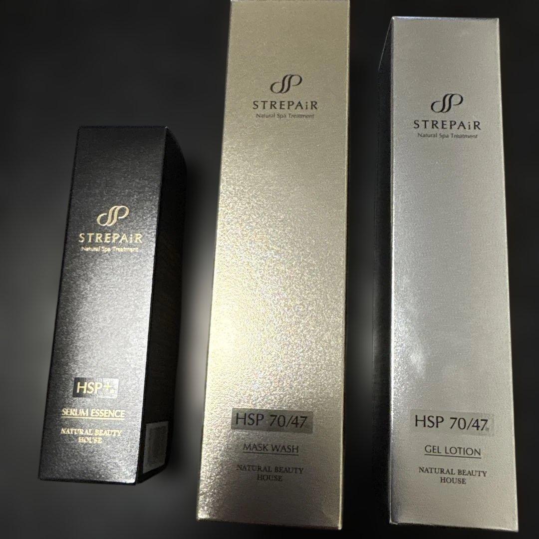 ストレピア基礎化粧品3点セット - メルカリ