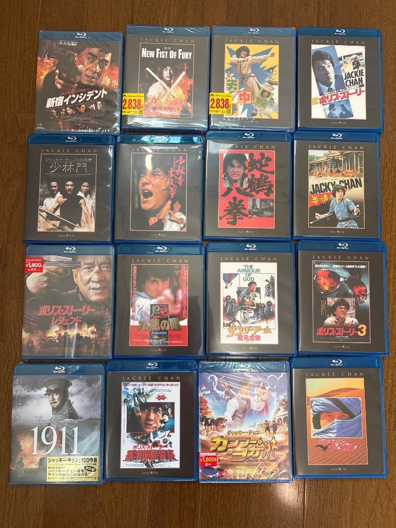 ジャッキー・チェン Blu-ray DVD ブルース・リー ノラ・ミャオ