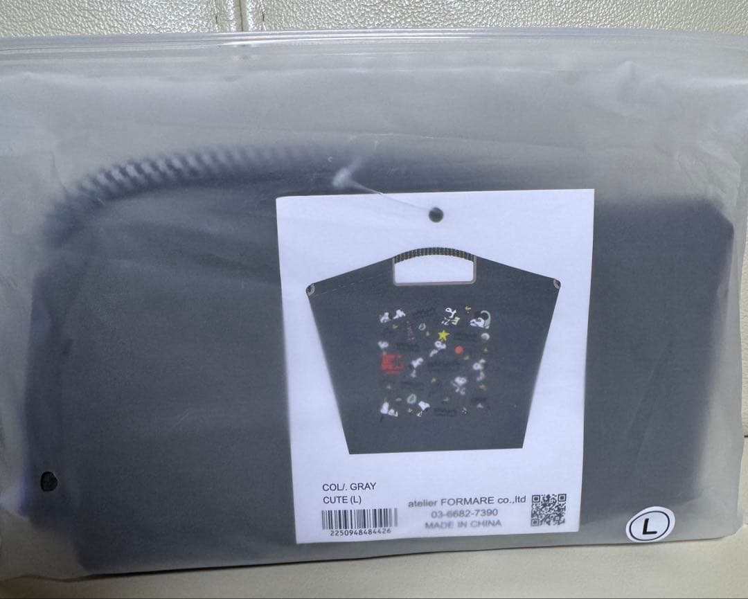 新品 阪急限定 Ball&Chainボールアンドチェーン スヌーピー Ｌグレー 新品 阪急限定 Ball&Chain（ボールアンドチェーン） スヌーピー L