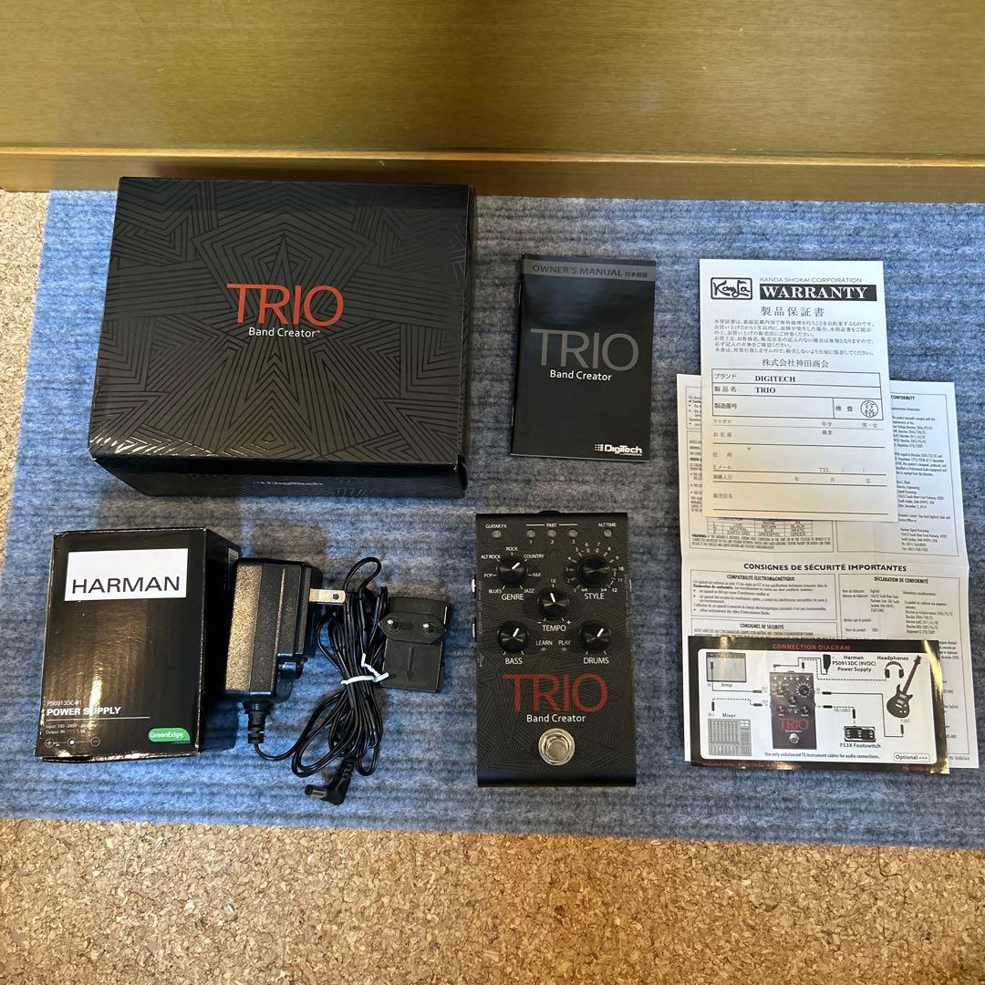 ギター TRIO Band Creator TRIO-K-1401 Amazon.com: Digitech TRIO Electric Guitar Multi Effect, Band