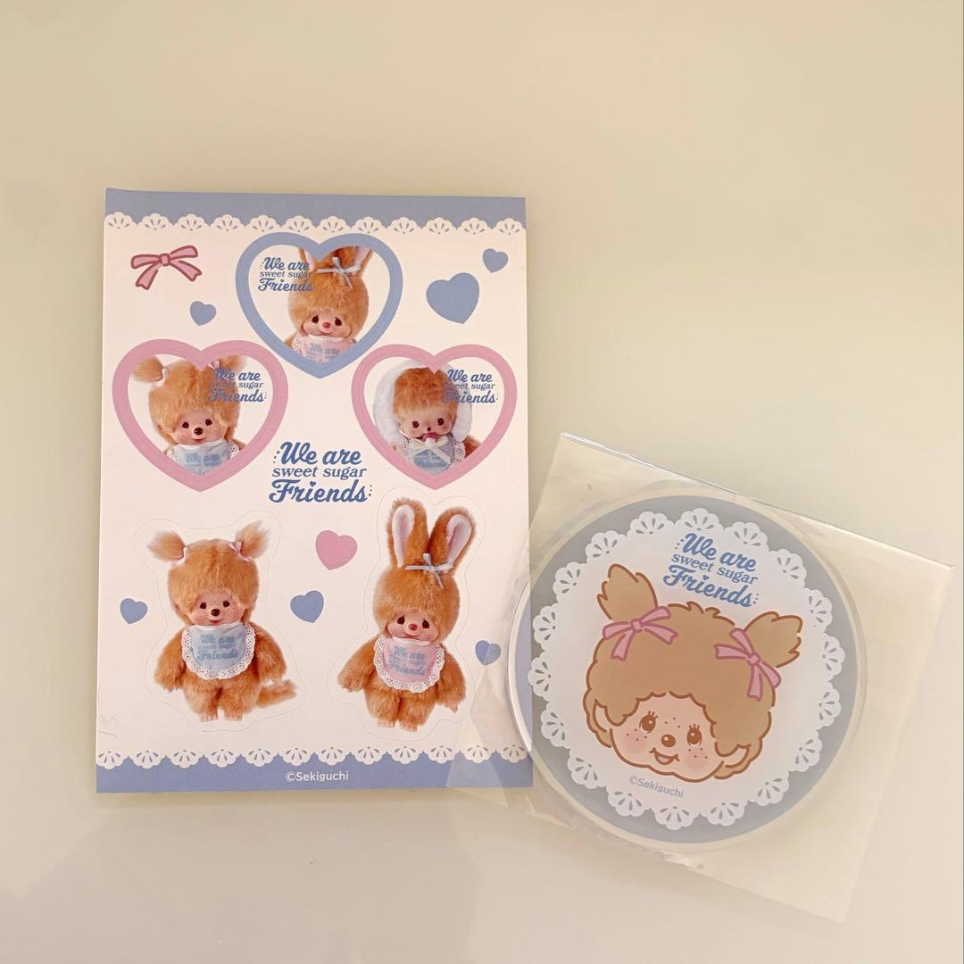 モンチッチ スウィートシュガー ノベルティ アクリル コースター