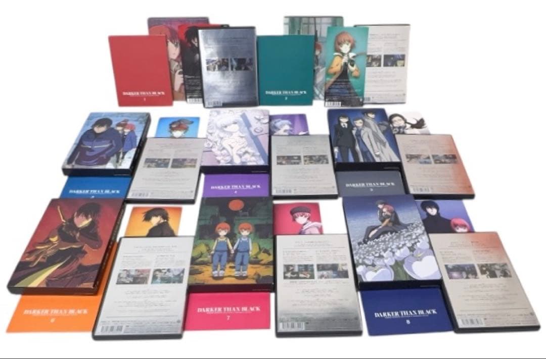DARKER THAN BLACK -流星の双子- DVD 全8巻セット アニメ