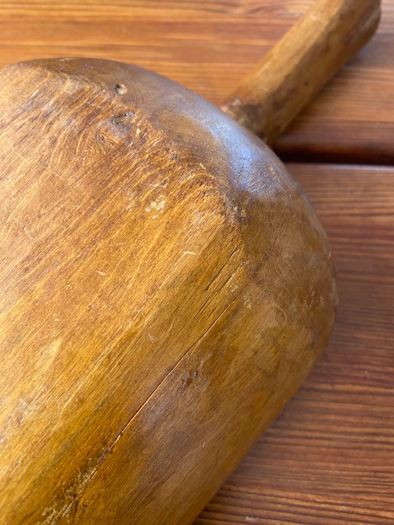 木製穀物スクープ フランス アンティーク 20世紀初頭 - メルカリ