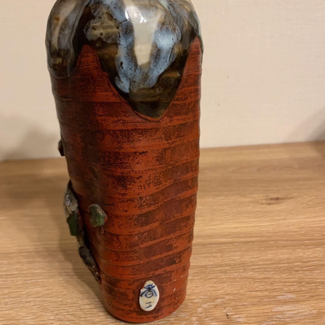 隅田焼 高浮雕人物花瓶 アンティーク 1客 - smartcard.phoenixopia.com