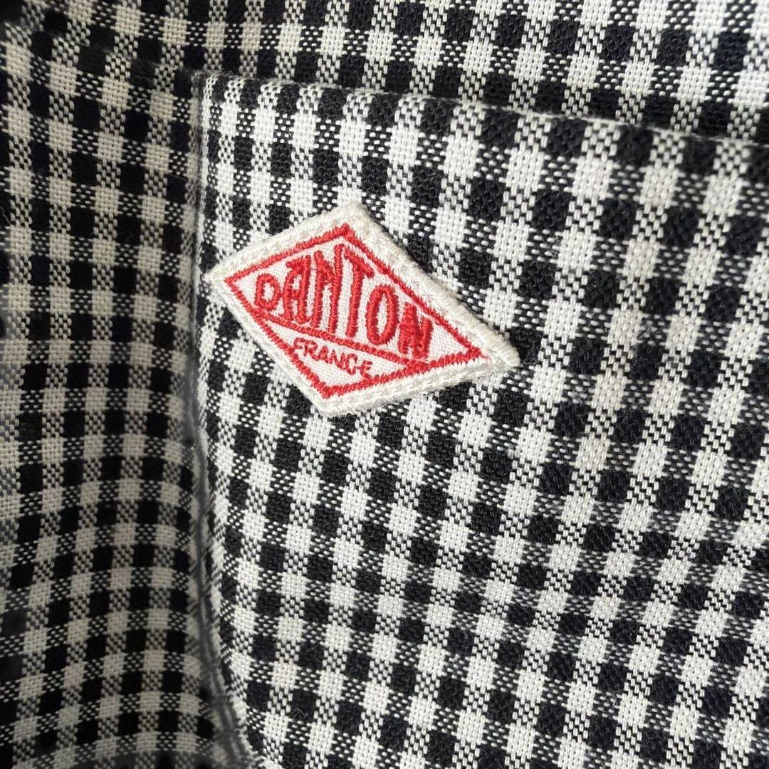 DANTON ボタンダウンギンガムチェックシャツ 36 Ladies - メルカリ