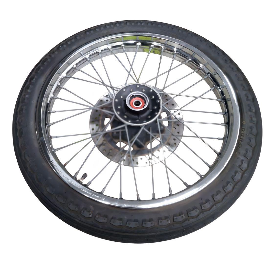 250TR純正 フロントホイール ディスクローター スポーク - メルカリ