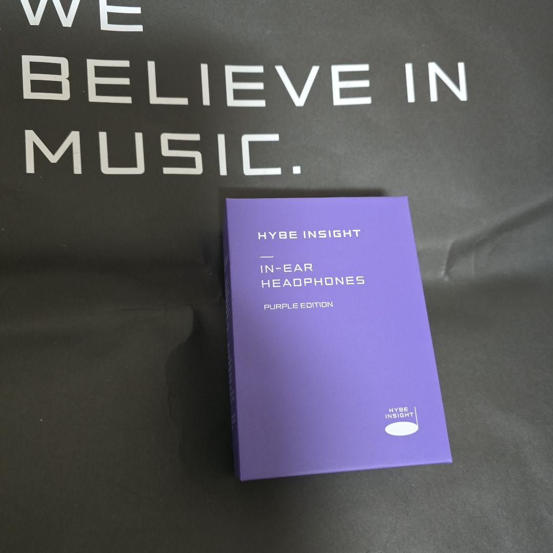 ハイブインサイト イヤモニ風イヤホン パープルエディション 新品未
