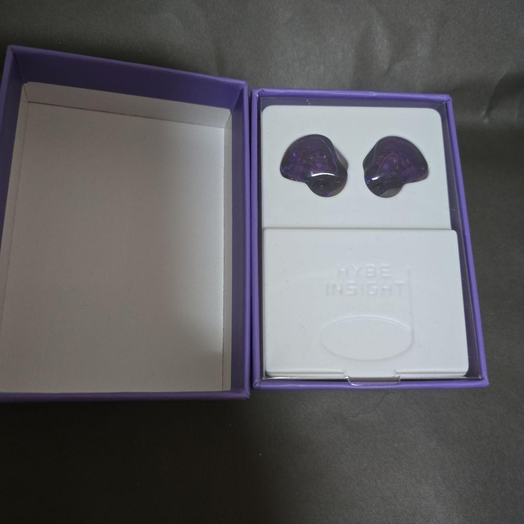 ハイブインサイト イヤモニ風イヤホン パープルエディション 新品未