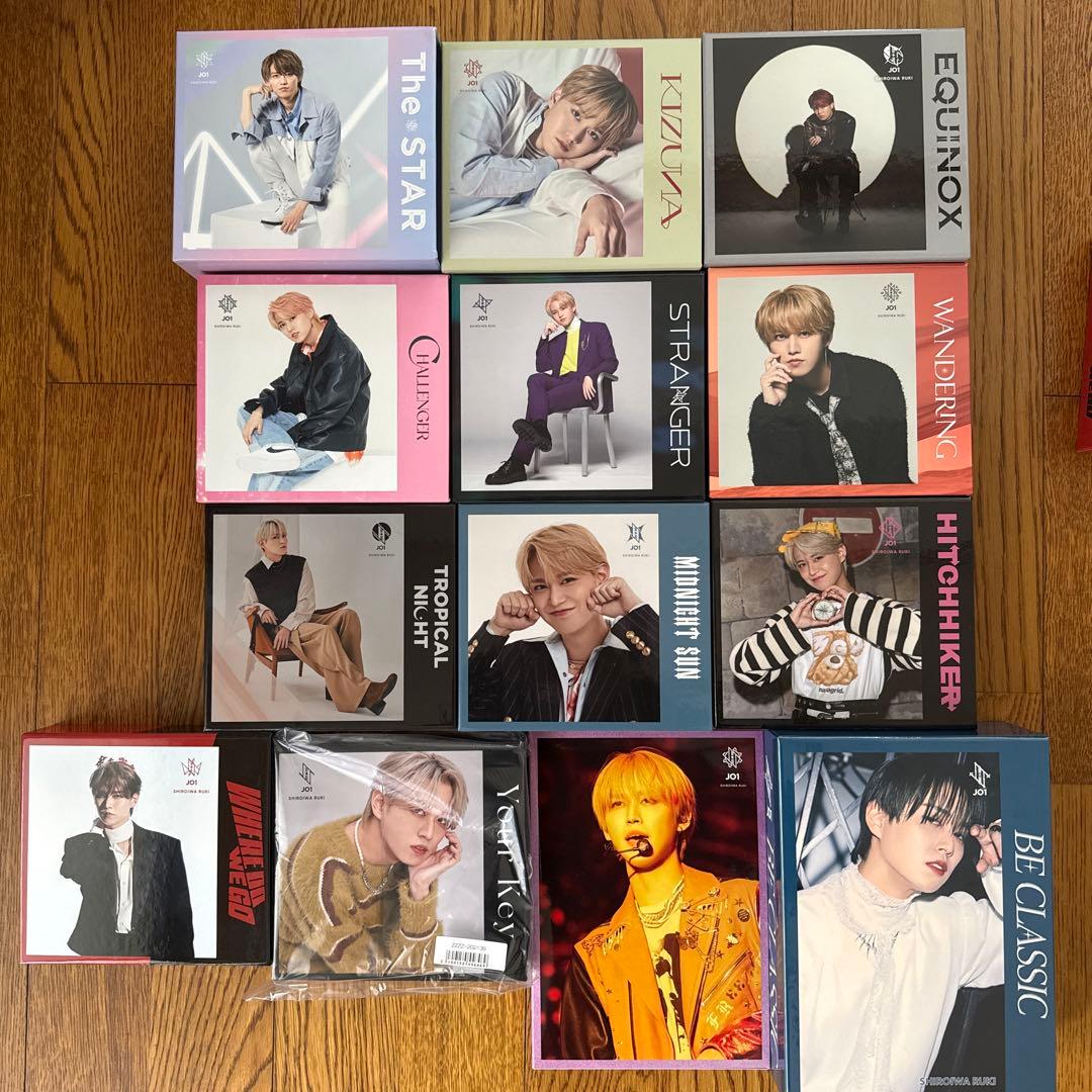 JO1 白岩瑠姫 fortune JO1 fortune 白岩瑠姫 収納BOX MIDNIGHT SUN - メルカリ