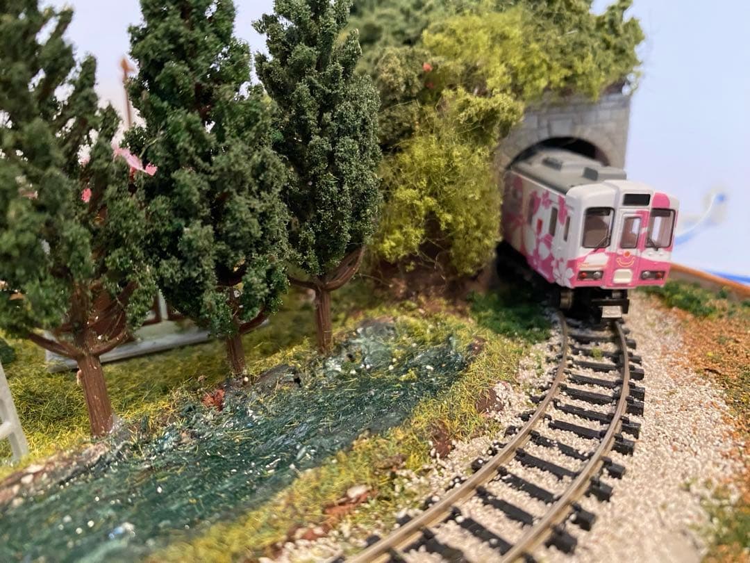 Nゲージ 鉄道 ミニジオラマレイアウト 牧場のある情景 bトレイン専用