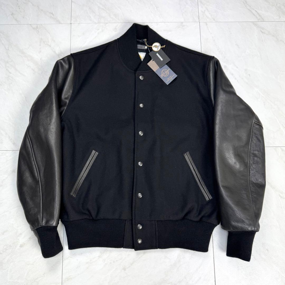 新品タグ付き マインデニム GB Sport レザー スタジャン L 黒 - メルカリ