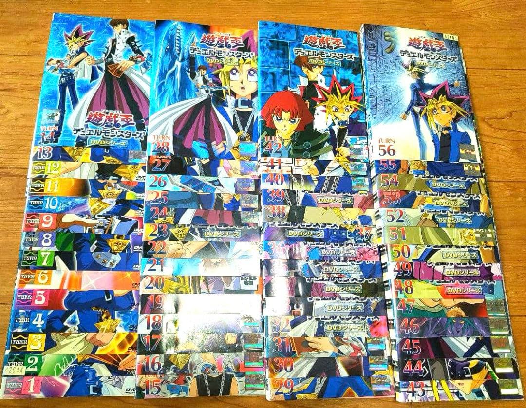 初代　遊戯王　デュエルモンスターズ　DVD 56巻セット　武藤遊戯 初代 遊戯王 デュエルモンスターズ DVD 56巻セット 武藤遊戯 - メルカリ