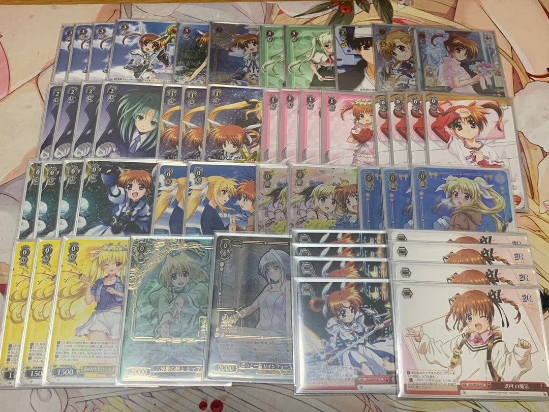 WS 魔法少女リリカルなのは デッキ 8扉 ヴァイスシュヴァルツ リリカルなのは 8扉 デッキ スリーブ付き - メルカリ