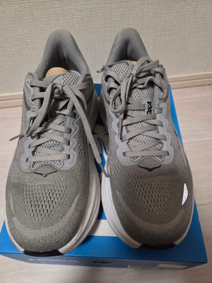 HOKA Bondai 9 WIDE 26.5cm グレー
