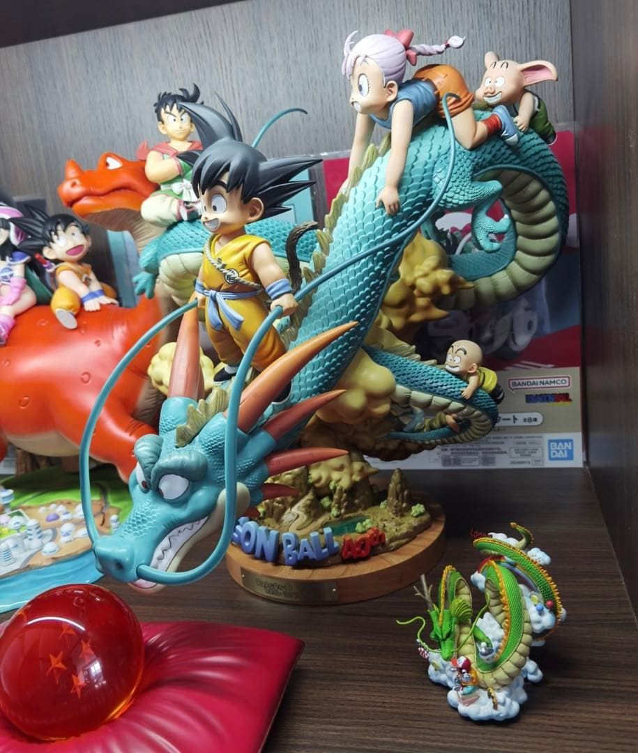 ドラゴンボール 孫悟空 神龍 ブルマ フィギュア ガレージキット - メルカリ