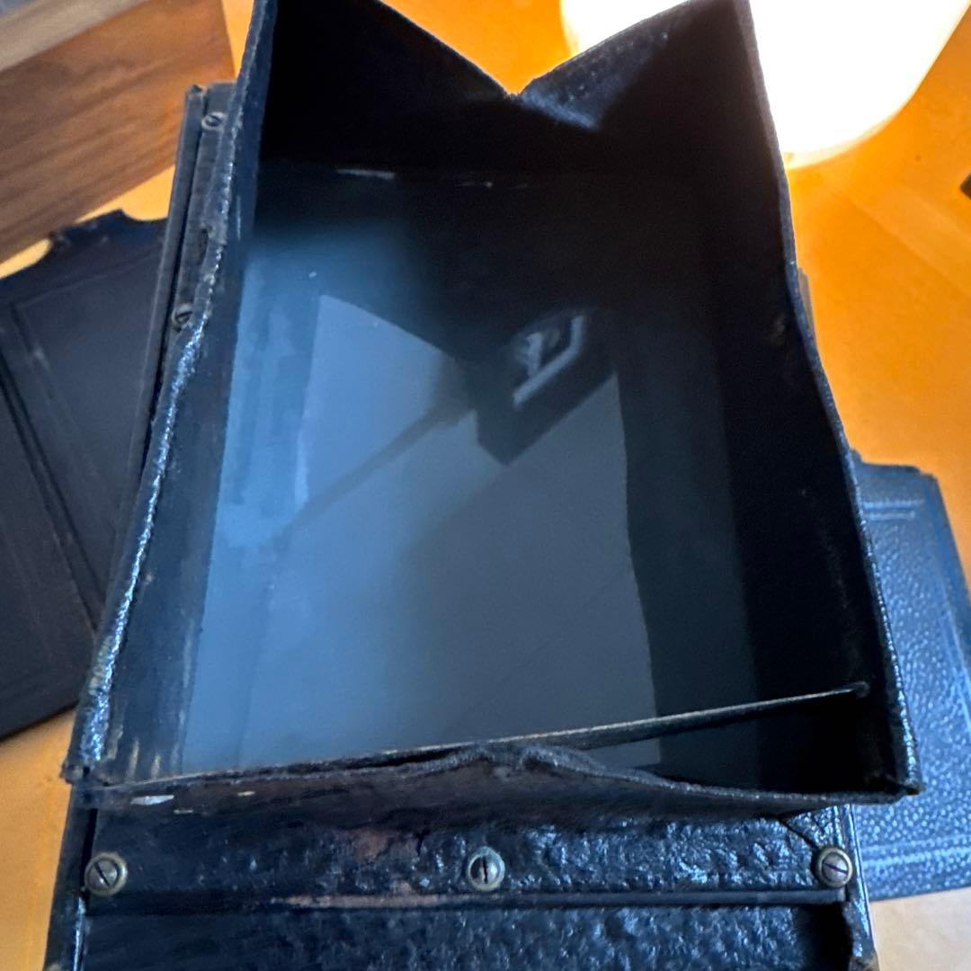 【貴重な完動品】蛇腹カメラ 13.5cm フィルムホルダー付き