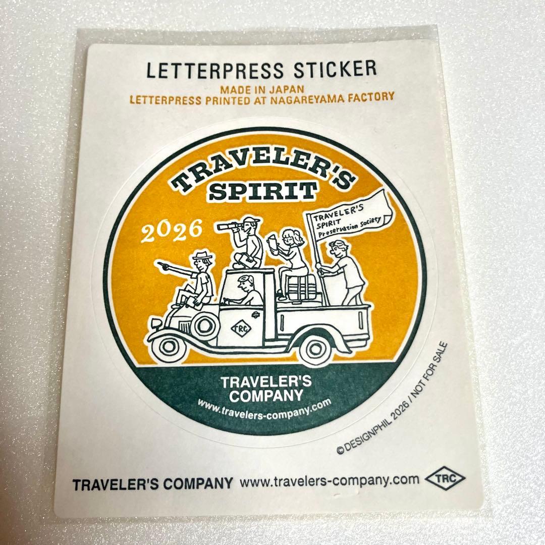 トラベラーズファクトリー ステッカー 2026年新春限定 - メルカリ