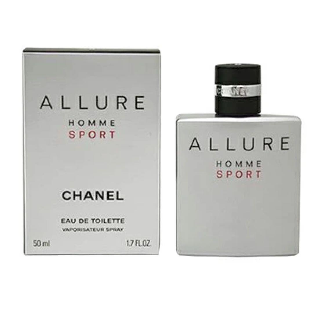 CHANEL ALLURE HOMME SPORT 50ml　新品　即日発送可 Amazon.com : Allure Homme Sport by Chanel Eau de Cologne Spray