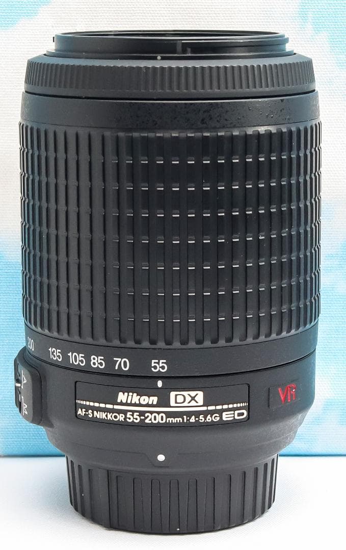 ニコン Nikon AF-S 55-200mm⭐️手振れ補正付き⭐️望遠レンズ - メルカリ