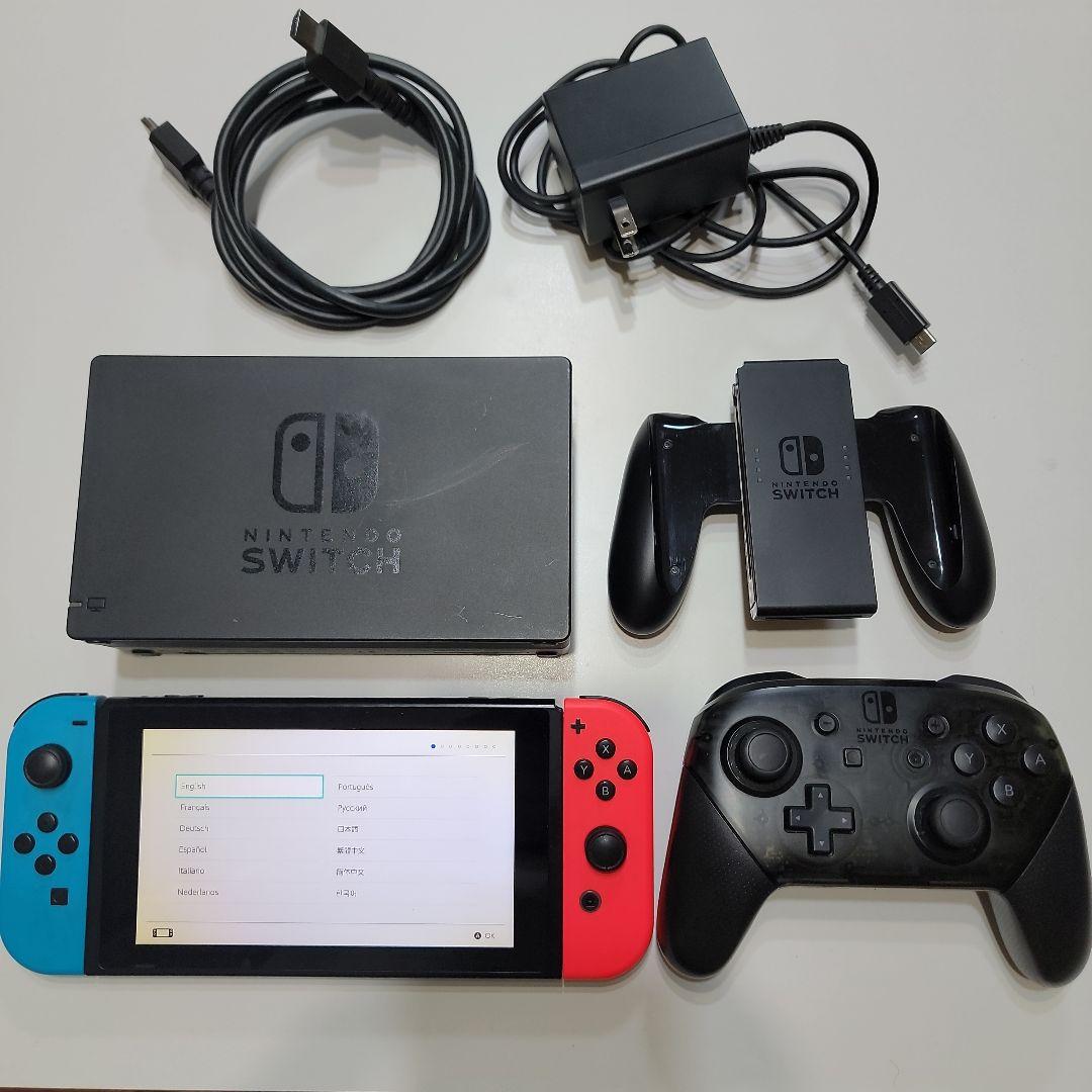 Nintendo Switch スイッチ本体 プロコンセット 楽天市場】【送料無料・即日出荷】【任天堂純正品・新品】Switch Pro