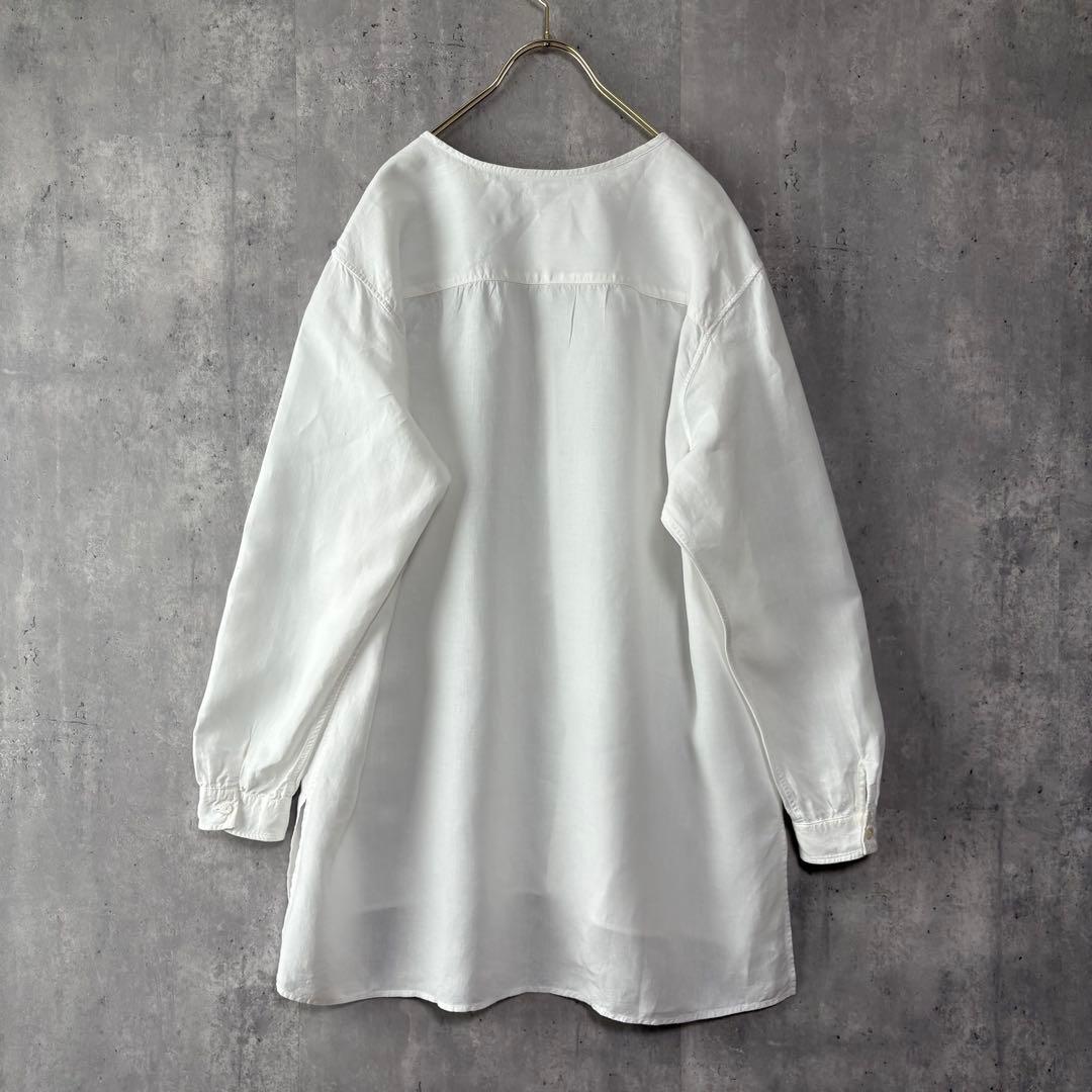 MITTAN ミタン 大麻ワイドシャツ SH-98 白 2 ユニセックス ヘンプ