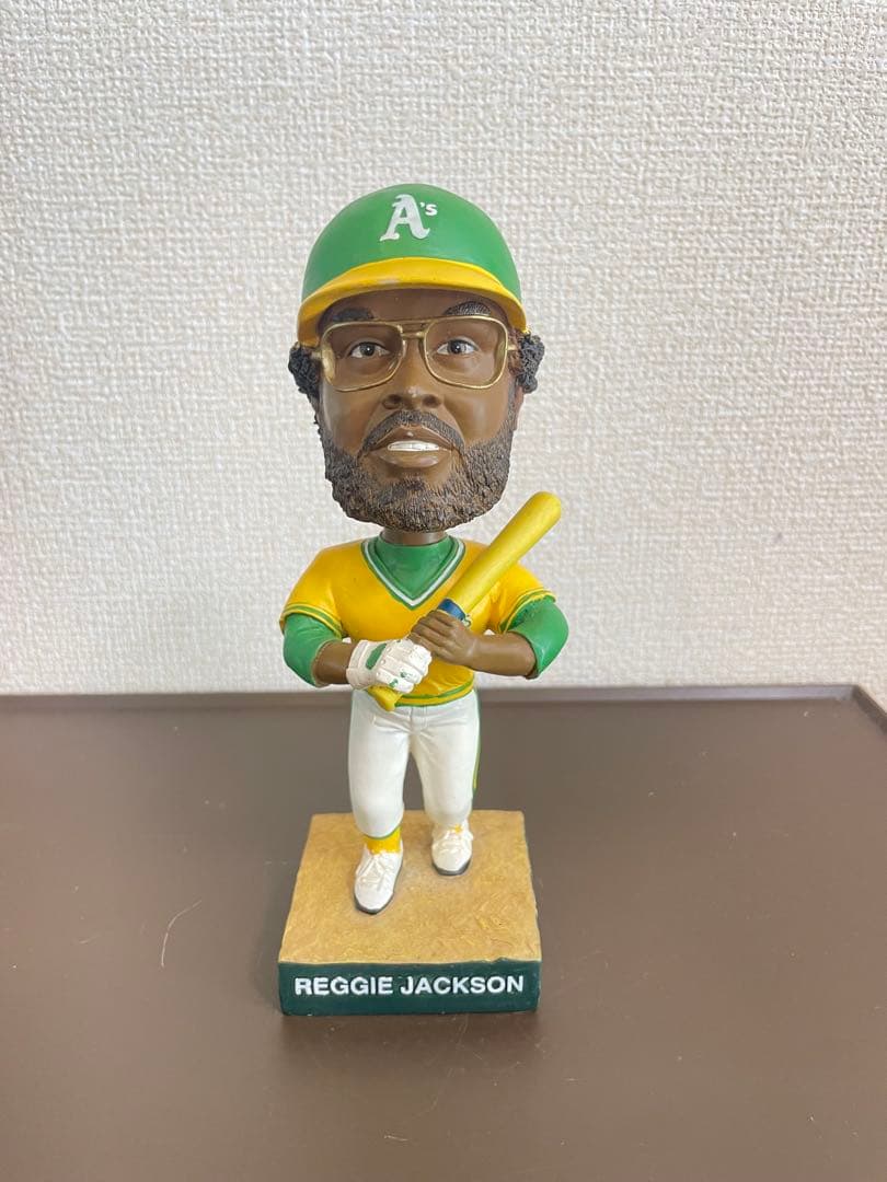 超レア！ レジージャクソン 球場配布ボブルヘッド 限定版 - メルカリ