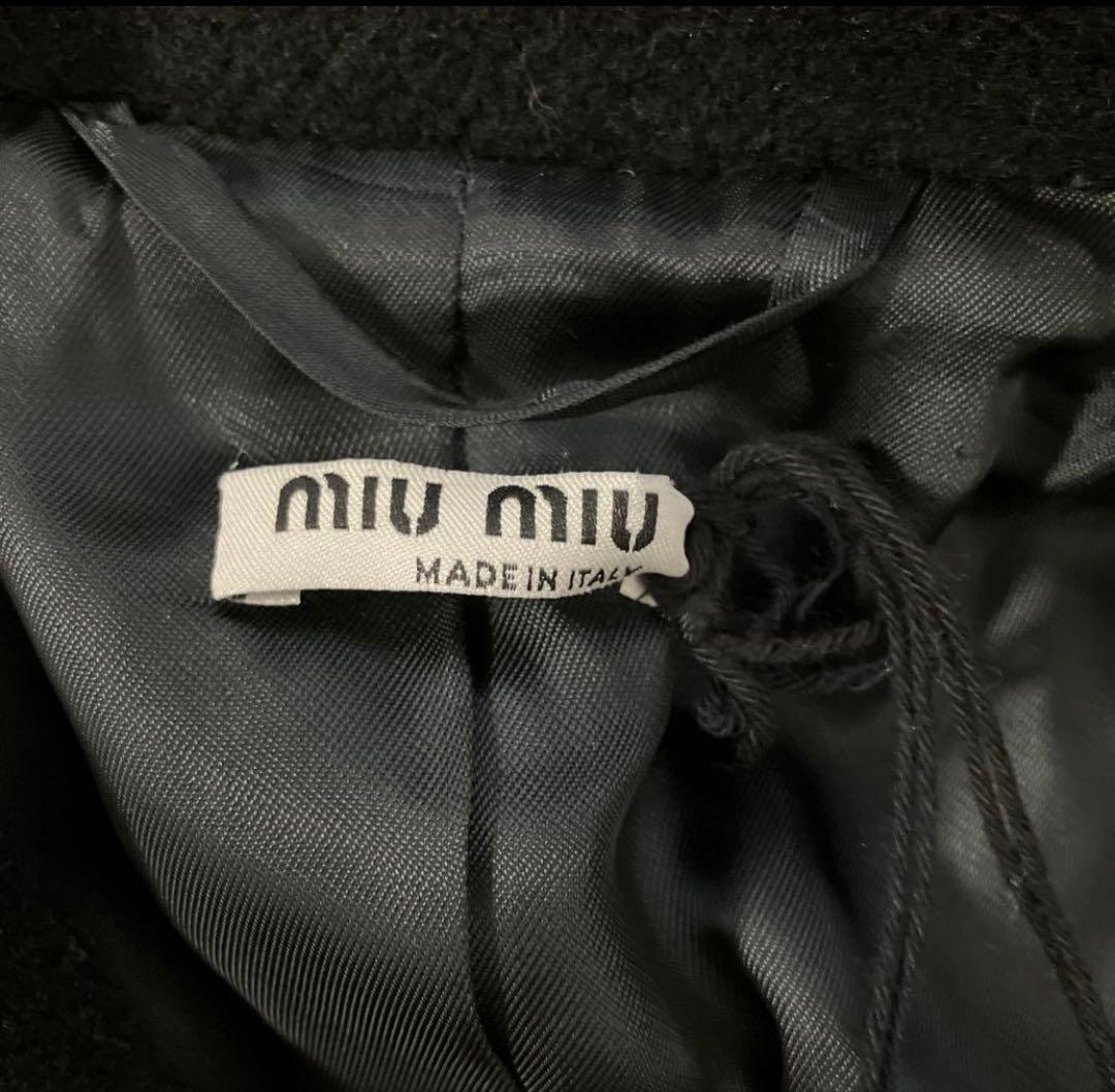 moheita様専用 miumiu ウールコート Pコート ショート 新品未使用