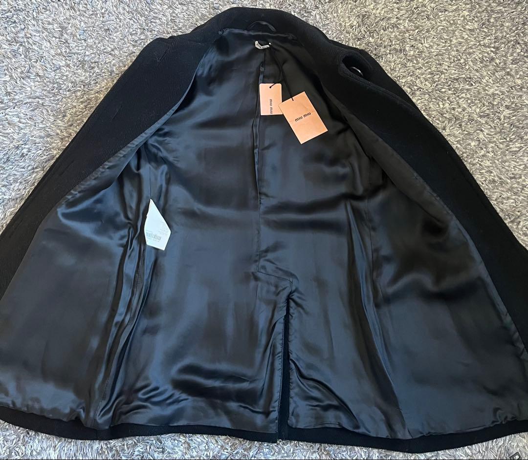 moheita様専用 miumiu ウールコート Pコート ショート 新品未使用