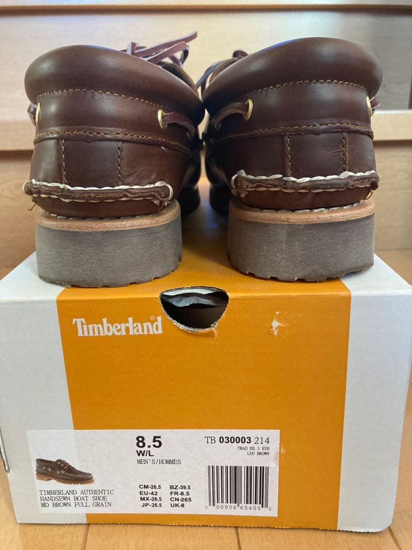 靴 Timberland 3Eye Brown US8.5W(26.5cm)