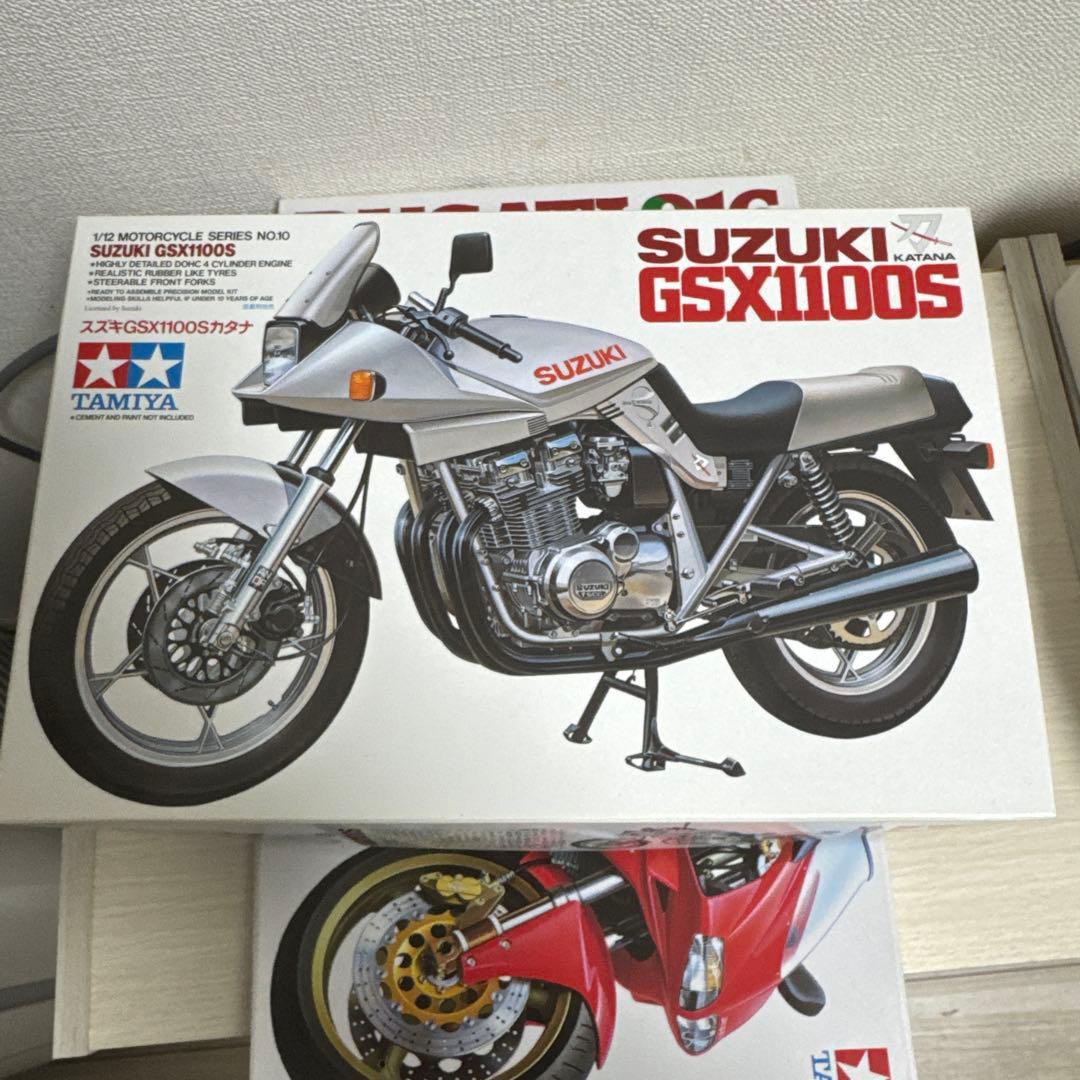 3台セットTAMIYA DUCATI 916 SUZUKI GSX1100S - メルカリ