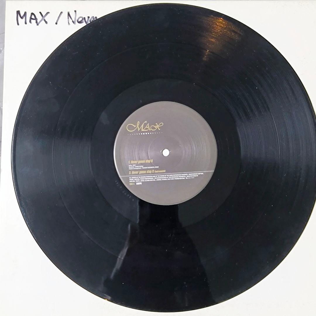 ○ MAX – Never Gonna Stop It 国内プロモ 白ジャケ
