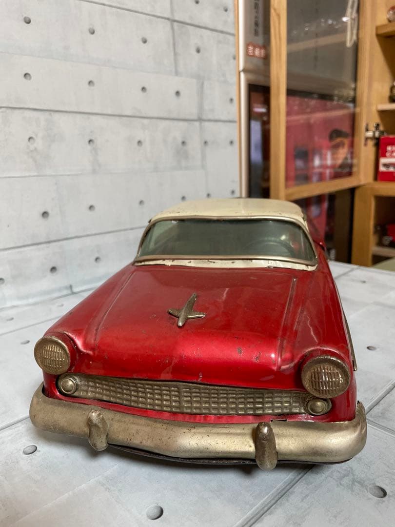 1950年代フォードファーレーンブリキ ヨネザワ製約400mmブリキフリクション