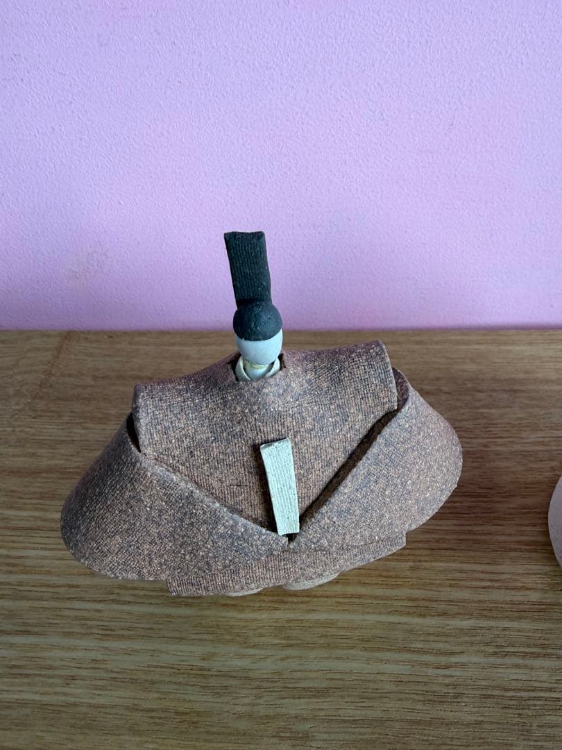 陶芸 永田みどり 陶土雛人形 陶雛 雛人形 大人のお雛様 初節句 - メルカリ