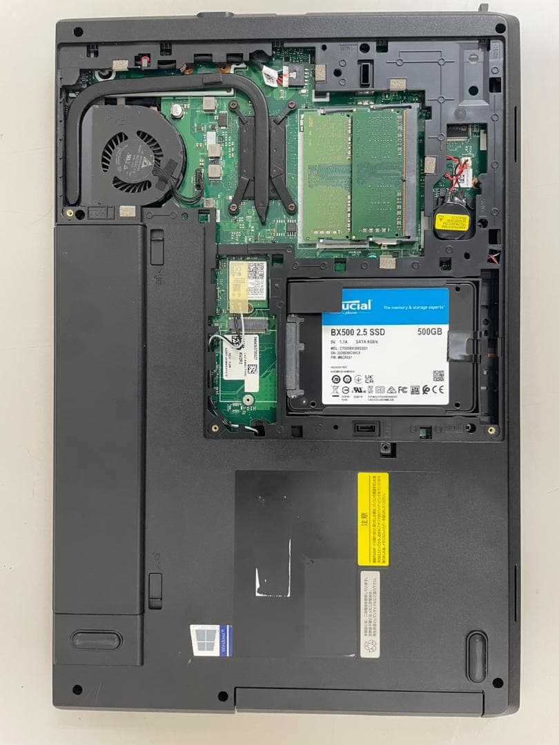 NECジャンクノートPC SSD500GB 03 Core i5