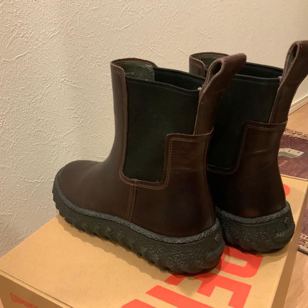 カンペールブラウン サイドゴアブーツ 39 - メルカリ