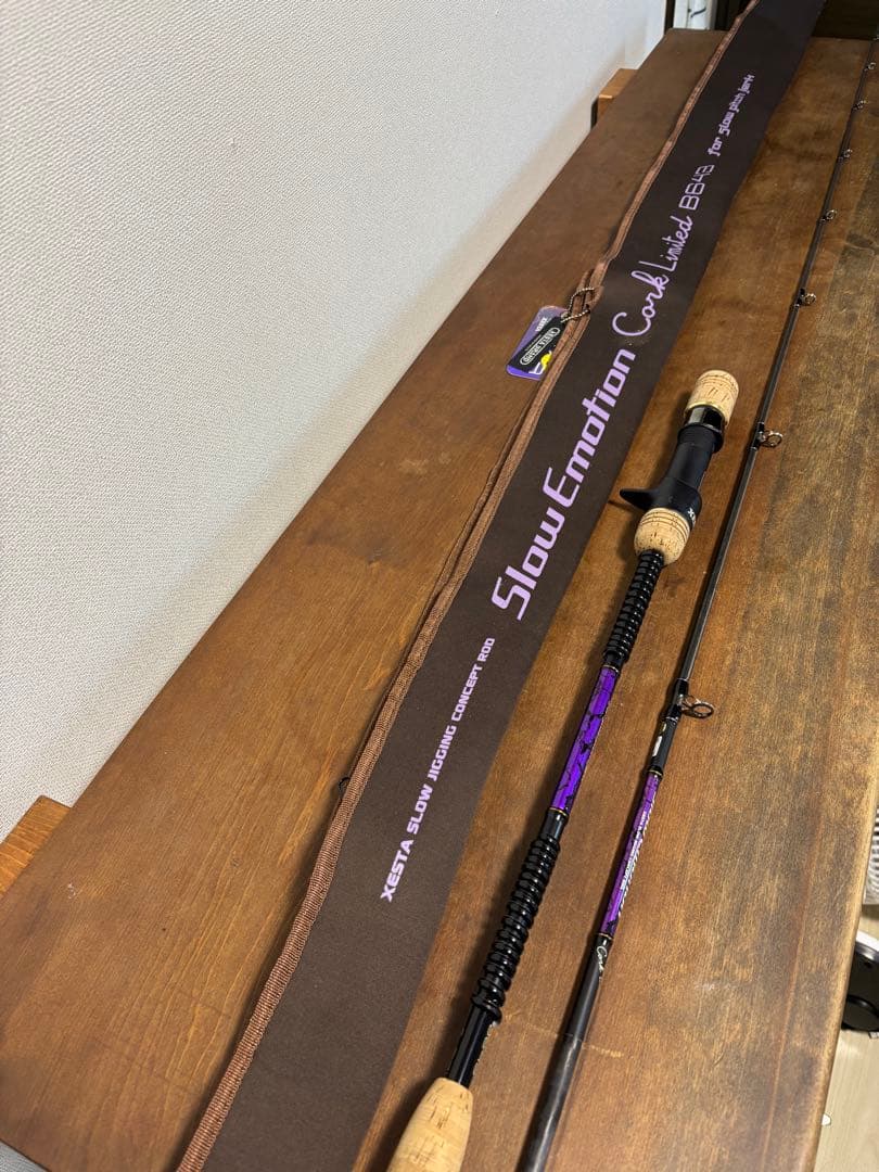 ゼスタ　スローエモーション　コルクリミテッド　b643 ゼスタ ジギングロッド スローエモーション コルクリミテッド B643: 竿