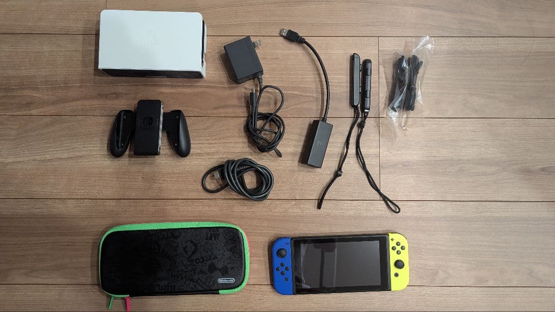 Nintendo Switch 本体 青/黄 充実付属品 Nintendo Switch 青/黄色 本体 - メルカリ