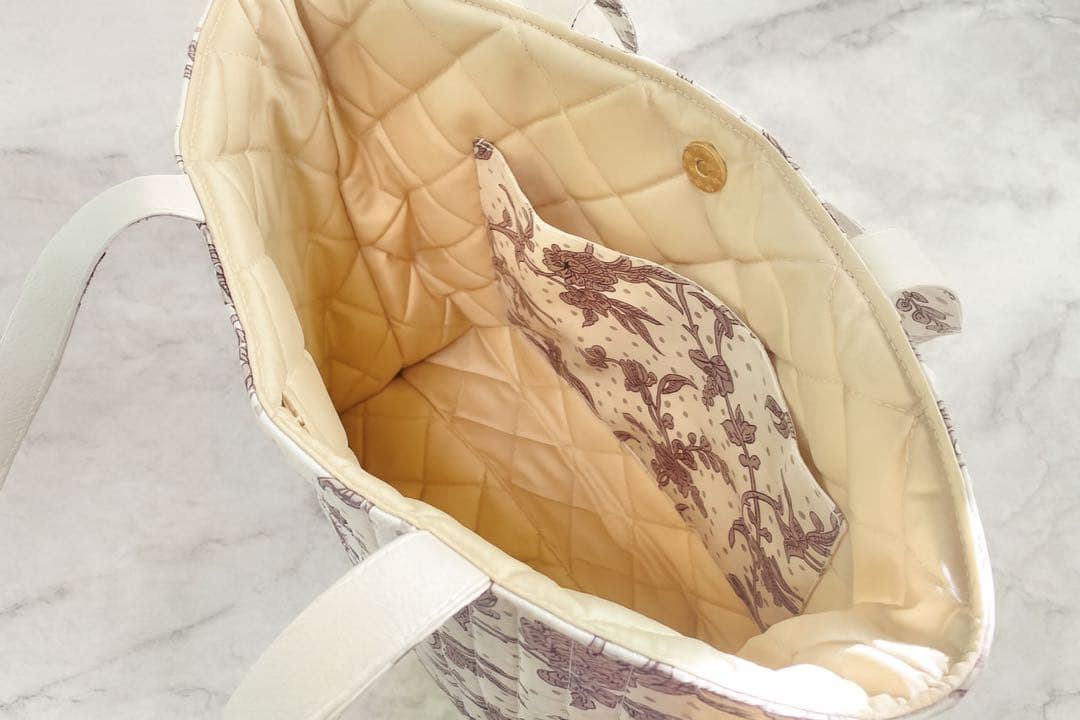 リマ様】リバティ アレキサンダーマーブル マロバニ キルトバッグ L