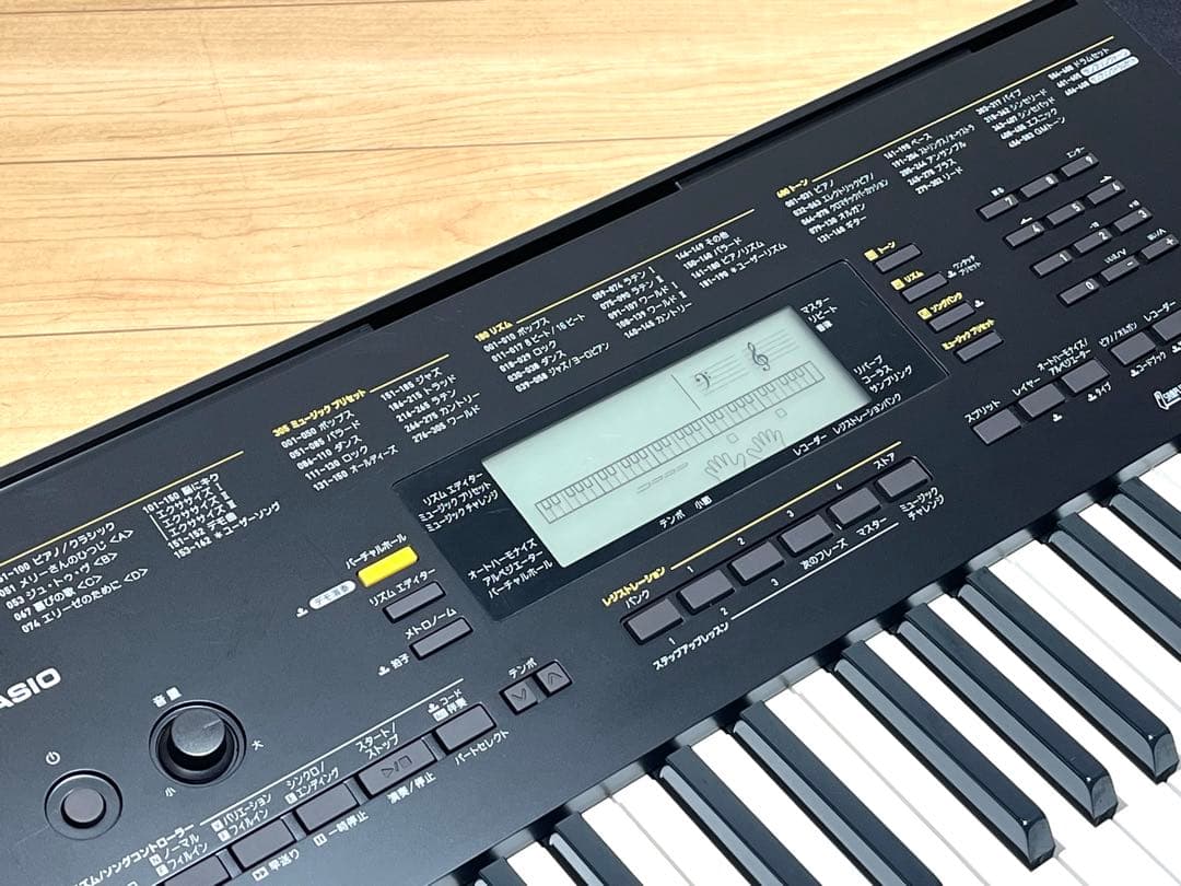 カシオ CASIO 電子キーボード CKT-4400 / ブラック - メルカリ