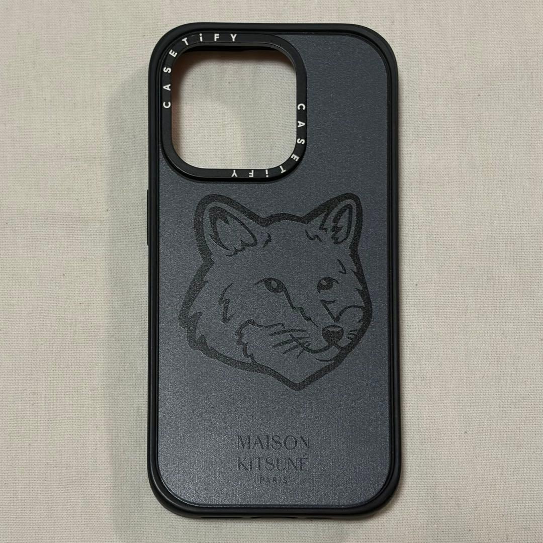 casetify メゾンキツネ iPhoneケース 15pro - メルカリ