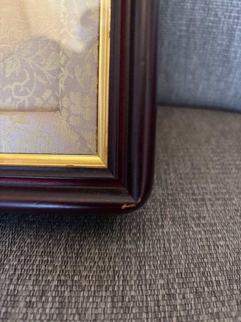 勲三等瑞宝章 勲記 額縁のみ 木製枠 勲章額 叙勲額 アンティーク雑貨