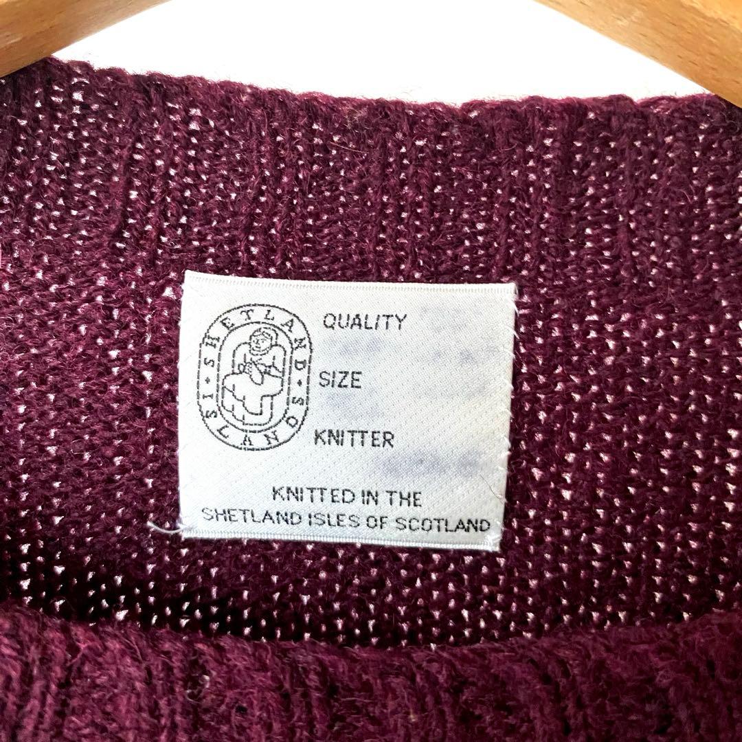 SHETLAND ISLANDS ニット スコットランド anatomica取扱 - メルカリ