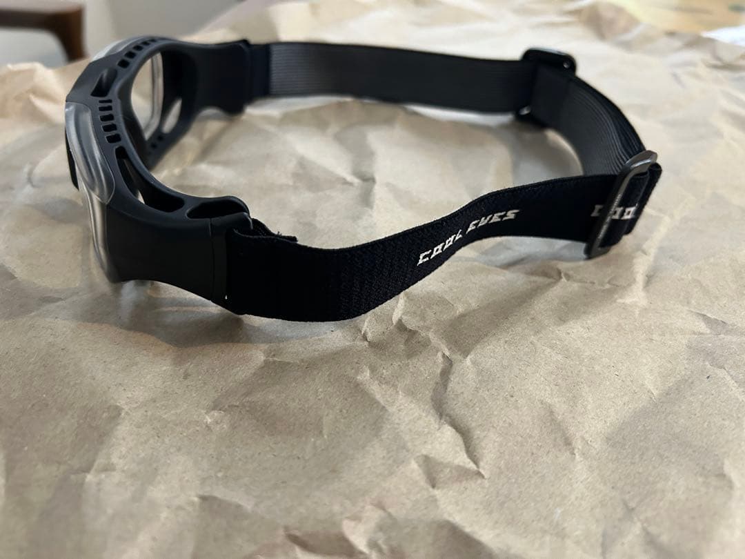 クールアイズジャパン スポーツ用メガネ ブラック クリアレンズ