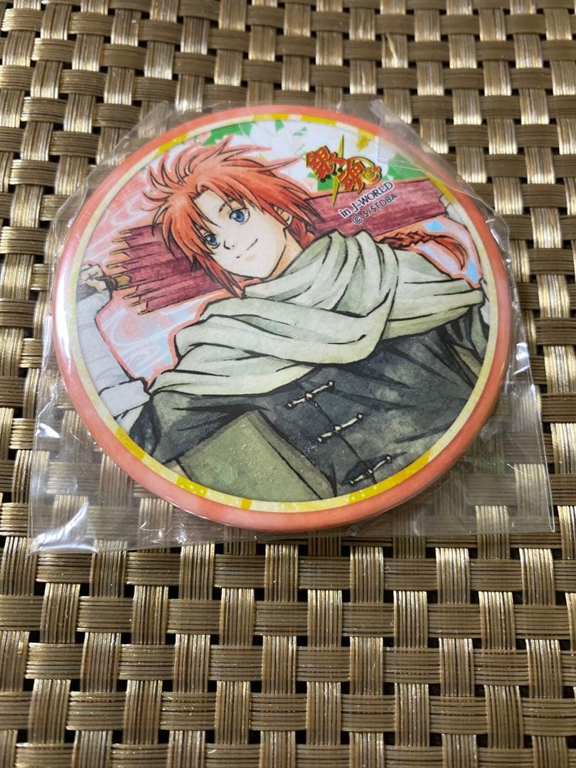 銀魂 神威 缶バッジ 花鳥風月 銀魂 キャラポップストア 和紙風缶バッジコレクション-花鳥風月