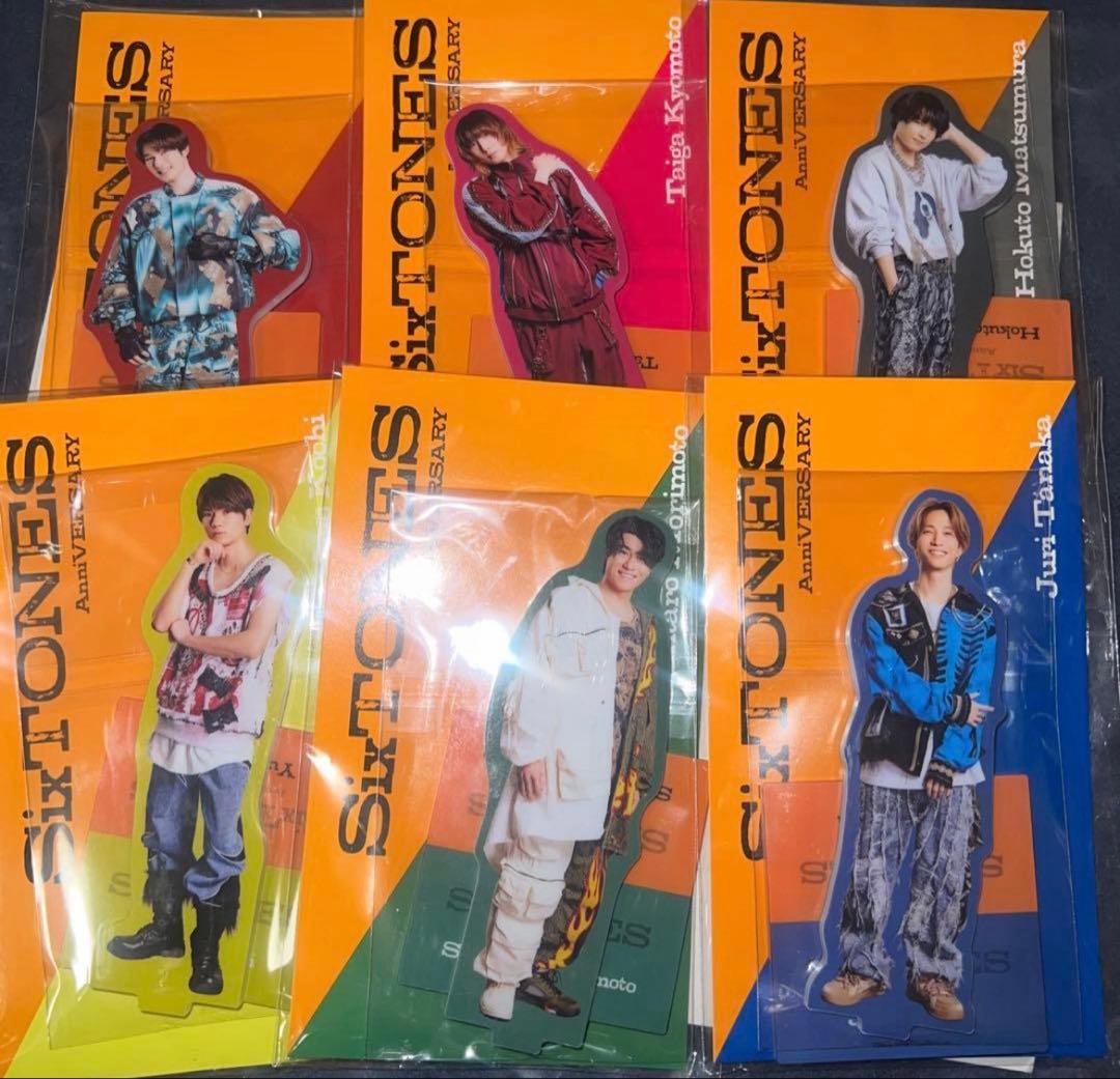 SixTONES アクリルスタンド 6個セット 6周年 Anniversary - メルカリ